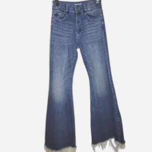 Kancan Cinthia Ultra High Rise Super Flare Jeans 9 28